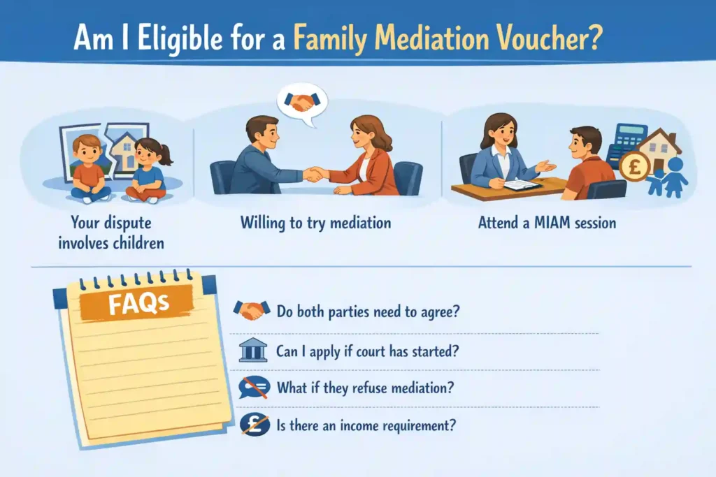 Am I Eligible for a Family Mediation Voucher Dunstable?