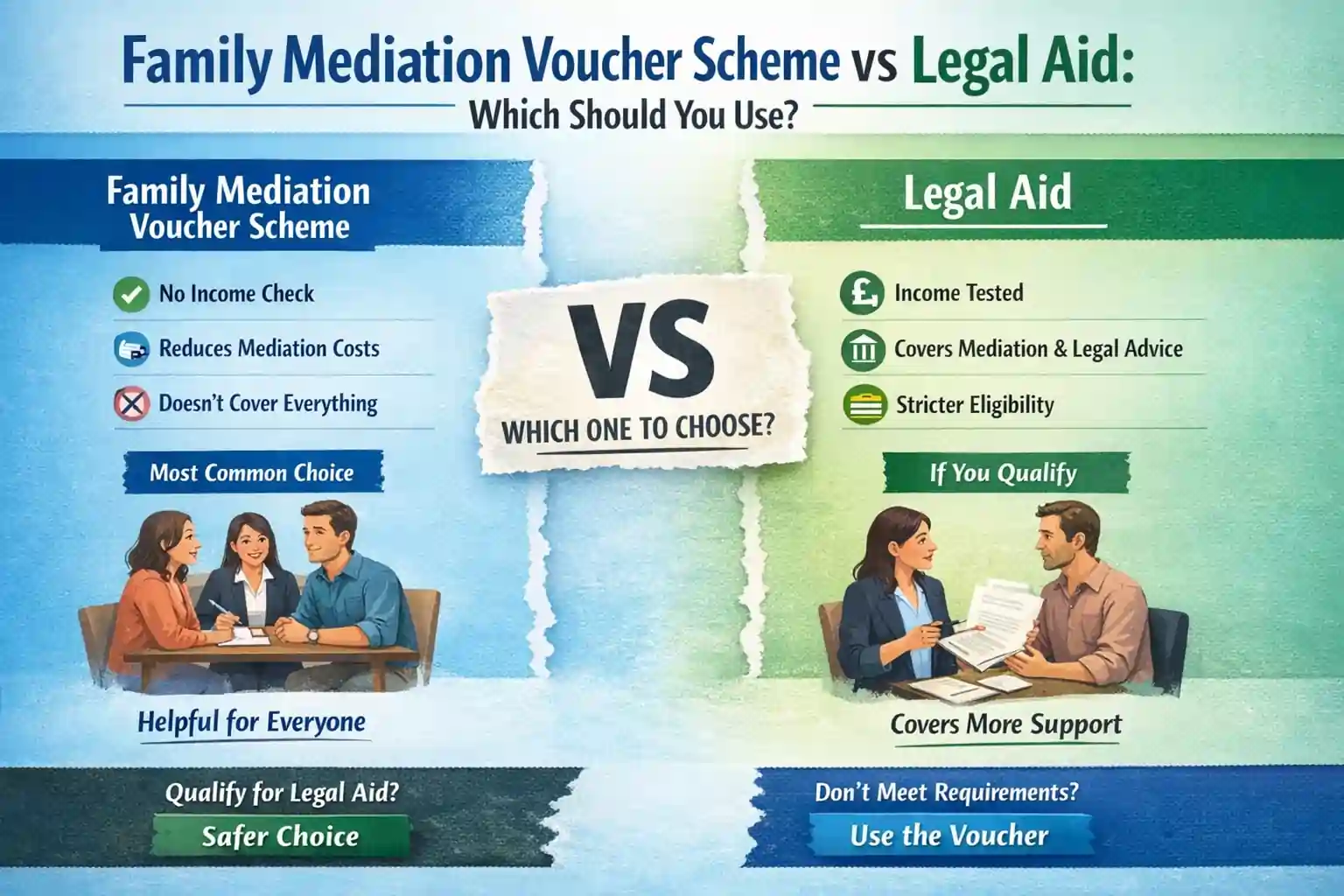 Family Mediation Voucher Scheme vs Legal Aid: Which Should You Use Dunstable?