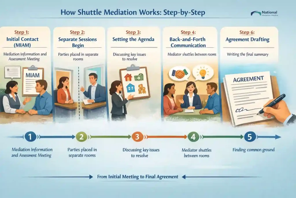 How Shuttle Mediation Works: Step-by-Step Dunstable