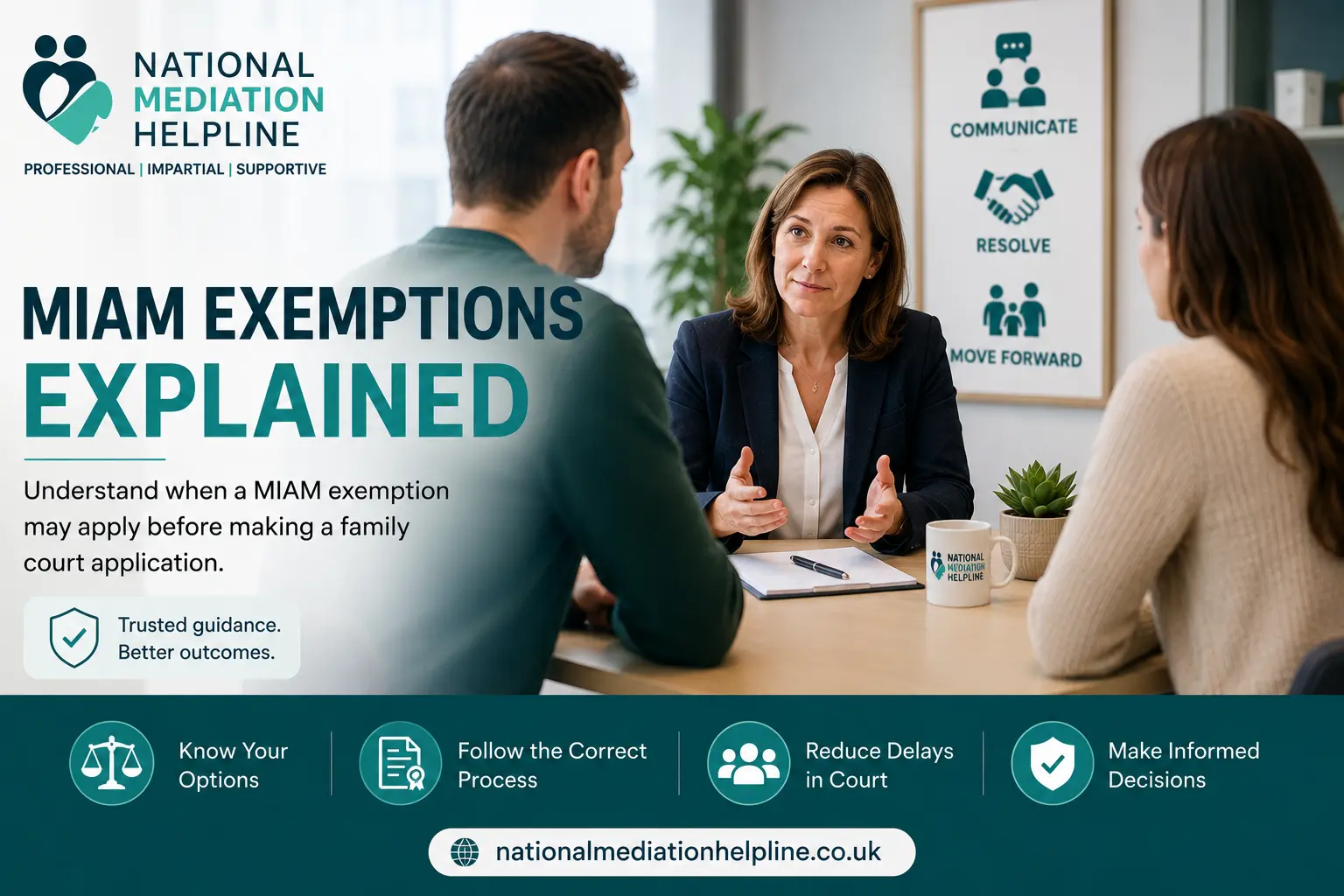 MIAM Exemptions Explained : What Happens If You Claim the Wrong MIAM Exemption in Dunstable, UK?