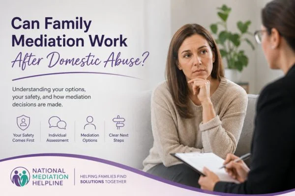 Can Family Mediation Dunstable Work After Domestic Abuse?